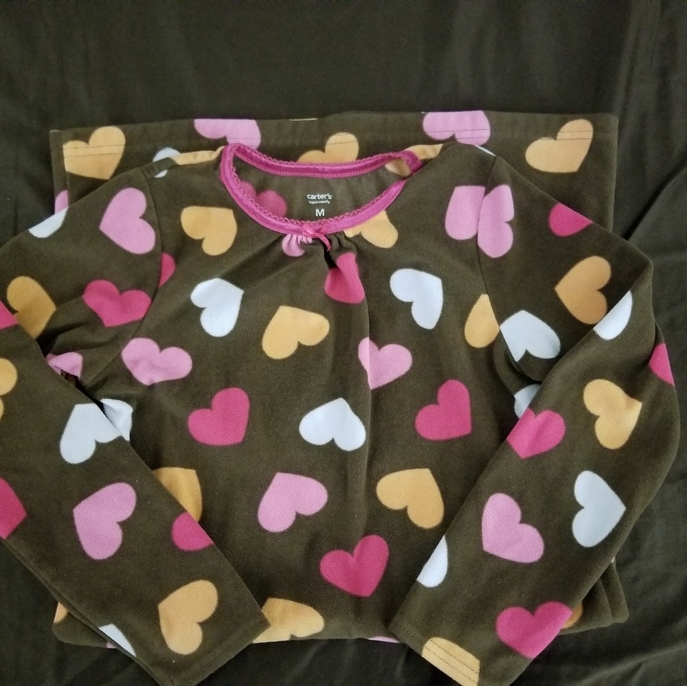 Carters Girls-M super soft winter nightgown